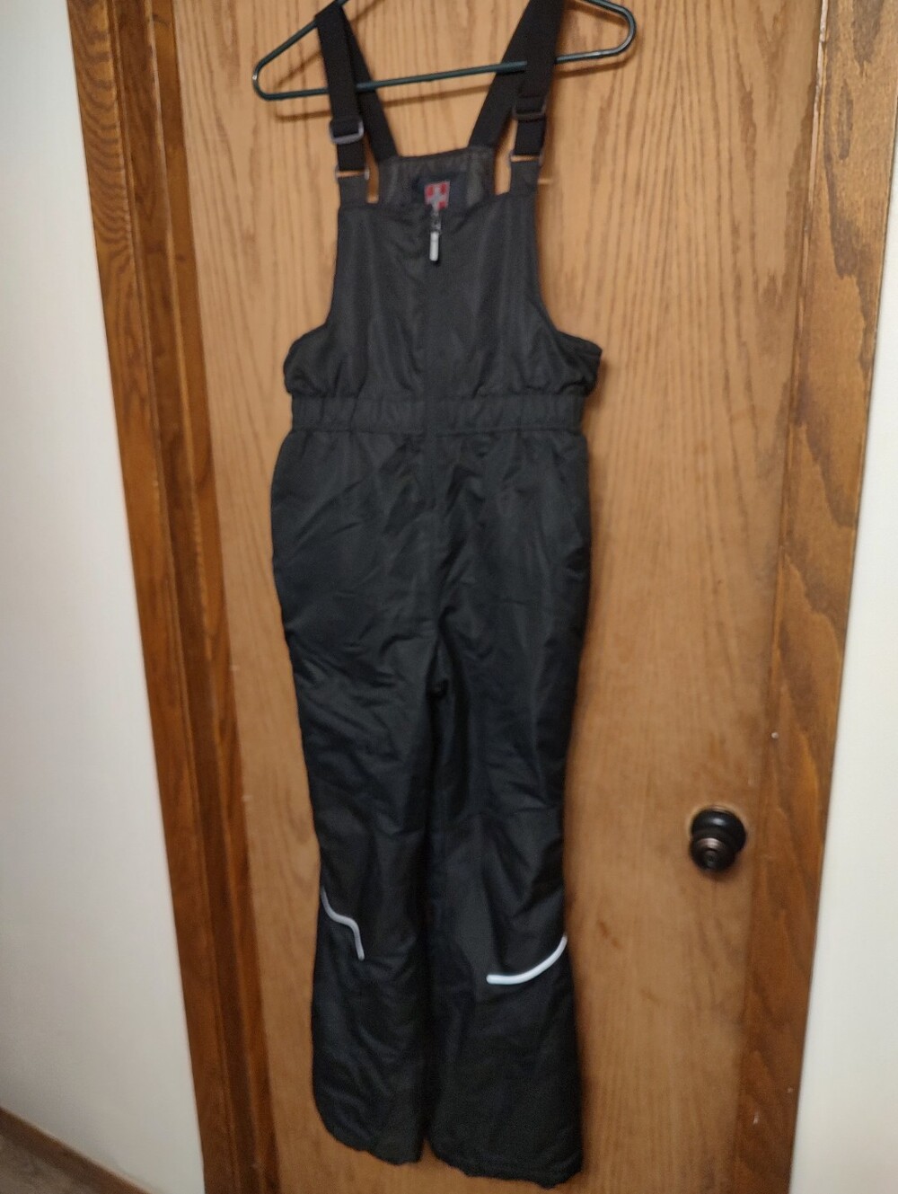 Swiss Tech Black Youth Snow Bibs